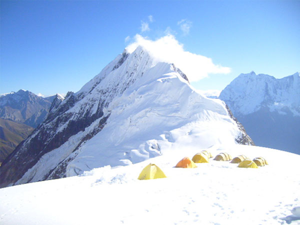 View - Mount Manaslu expedition