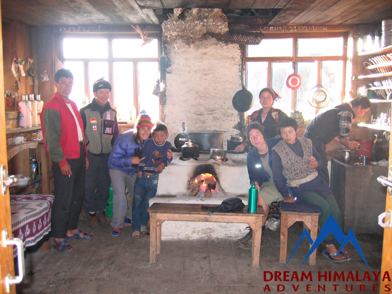 Local teahouse in Langtang region 