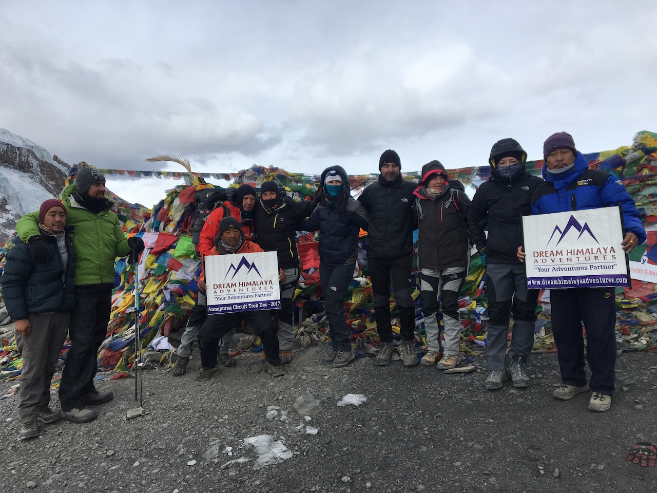 Thorang La Pass (5,416m) Annapurna Circuit Trek