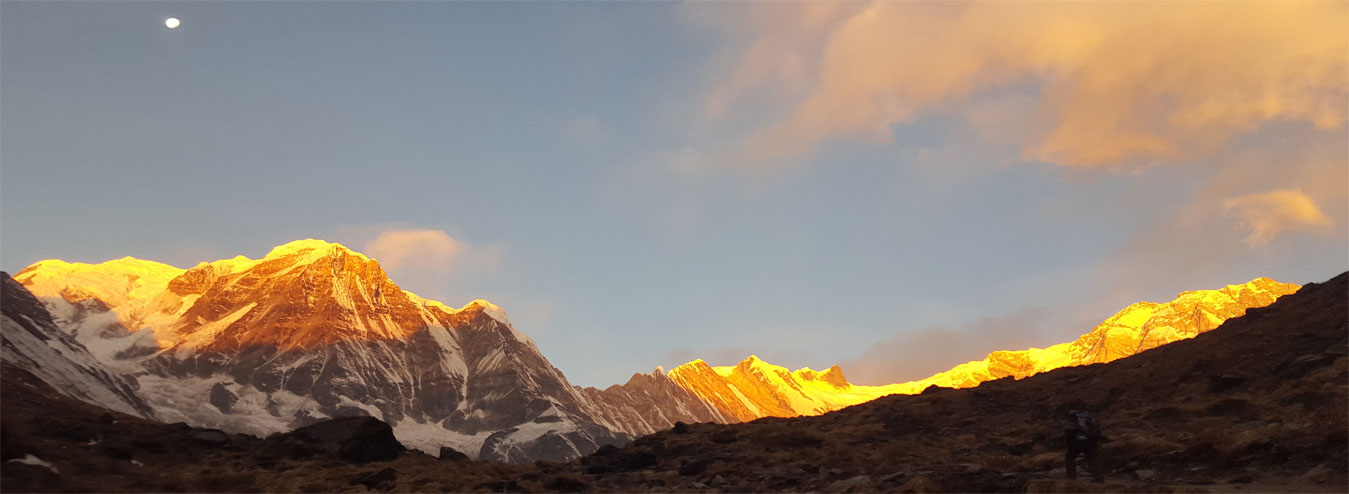 Sunrise view, Mt. Annapurna